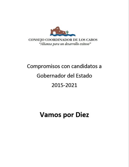 Candidato a Gobernador Carlos Mendoza – Junio 2015