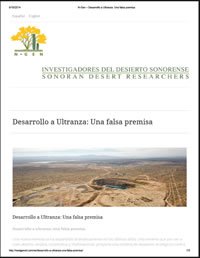 Investigadores del Desierto Sonorense vs Los Cardones (Oct 2014)