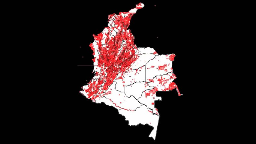 Mineria contaminante a cielo abierto en Colombia
